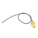 Adririv U.FL Mini PCI zu RP-SMA Pigtail Antenne WiFi Kabel 2Er Pack