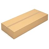 KK Verpackungen® Gitarrenkarton, 2-wellig | 1 Stück, 1180 x 475 x 165 mm,...