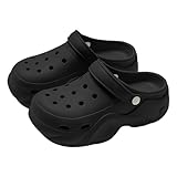 2026 dicke Sohle, Plateau-Clogs für Damen, leichte Gartenschuhe, Mädchen,...