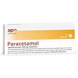 apodiscounter Paracetamol 500 mg Tabletten (1x 20 Stück) - Schmerzmittel & Fiebermittel -...