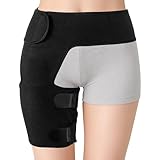 JLFDLLYYZQ Oberschenkel Bandage, Verstellbare Hüftstütze Hüfte, Oberschenkel...