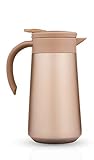BOHORIA® Isolierkanne | Thermoskanne | Kanne für Kaffee, Tee & Wasser |...