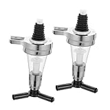 VANZACK 2 Stück Teiliges Wandmontage schnapsspender Ration Wine Pourer Präzise Dosierung...