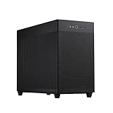 ASUS Prime AP201 MicroATX PC-Gehäuse (33 Liter, unterstützt 360-mm-Kühler, Grafikkarten...