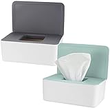 MMDBD 2 Stück Feuchttücher Boxen, Toilettenpapier Box, Taschentuchspender,...