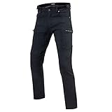 REBELHORN Urban III MotorradJeans Motorrad Hosen Herren | Aramidfaser Futter | Knie und...