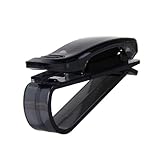 EPIGEIST 2 Stück Teiliges Auto Sonnenblenden Brillenhalter Sicherer Visier Clip Organizer...