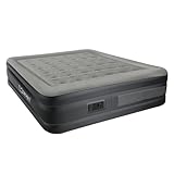 ML-Design Luftmatratze 2 Personen 203x157x47 cm Grau, TÜV Zertifiziert,...