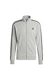 adidas Herren Basic 3-Stripes French Terry Track Suit, Medium Grey...