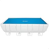 Intex Solarabdeckplane für Ultra Frame rechteckig 549 x 274 cm, Stärke 160 Mikron,...