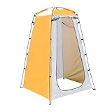 OZLCUA Pop-Up-Zelt Zimmerzelt Umkleidekabine Fiberglasrahmen Outdoor Camping Duschzelt...