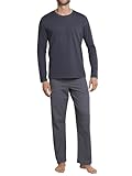 Schiesser Herren Lang - Nightwear Set Zweiteiliger Schlafanzug,...