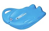 BIG - Schlitten Snow Speedy (hellblau) – Schnee-Bob aus Kunststoff mit Sitzkuhle und...