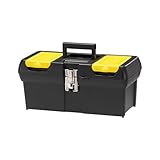 STANLEY Werkzeugkoffer leer / Werkzeugbox Werkzeugkasten - Werkzeugkiste (16 Zoll, mit...