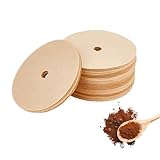 AMIJOUX 200 Stück Rundes Kaffeefilterpapier, 3.75 Zoll Perkolator Kaffeekanne Filter...
