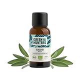 Green Hunters® BIO Salbeiöl 30 ml – 100% naturreines ätherisches Öl – Aus...