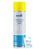 wolk Kreidespray strong gelb 500 ml - langhaltende Bodenmarkierungen -...