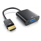 Full HD HDMI auf VGA Adapter 1080P Stecker, Audio HDTV Übertragung Line Out...