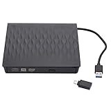 DINESA USB 3.0 Slim Externer DVD- Mobiles optisches Laufwerk RW CD-Laufwerk Reader Player...