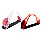 yeeplant Leuchtband, reflektierend, verstellbar, 2 LEDs, für kreative Aktivitäten im...
