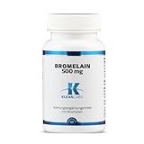 Klean Labs® - Bromelain 500 mg - 60 Kapseln - vegan, ohne Gentechnik,...