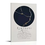 Kintsugi Definition-Druckposter für Zimmer, ästhetische Leinwand, Wandkunst, Gemälde,...