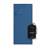 Gipfelgaudi Hüttenschlafsack – Ultraleichter & atmungsaktiver Reiseschlafsack |...