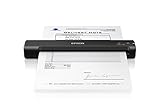 Epson Workforce ES-50, tragbarer A4 Dokumentenscanner mit hoher Scangeschwindigkeit,...