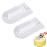 ERBO Fondant Zubehör, 2 Stück Fondant Glätter, Torten Zubehör...