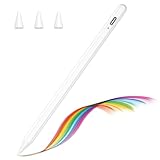 TQQ Stift für Apple iPad(2018-2024), Hochpräziser iPad Pencil mit Palm...