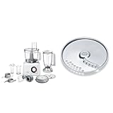 Bosch Kompakt-Küchenmaschine MultiTalent 8 MC812W501 & Bosch Pommes-Frites-Scheibe...