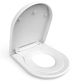 WC Sitz family, MUJIUSHI Familien Toilettendeckel mit Abnehmbarer Kindersitz,...
