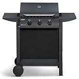 Enders Gasgrill SAN DIEGO 3, mit Grill-Thermometer, 3-Brenner aus Edelstahl, kleiner...