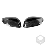 Kohlefaser-Rückspiegel-Aufkleber, Ersatz für Infiniti Q50, Q60, QX50, QX60, Zubehör