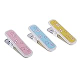 NKII 3 x japanische Kimono-Flügelklammern, Stoffklammern, Bastelklammern, geeignet for...