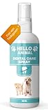 NEU: HelloAnimal® DENTAL Spray für Hunde und Katzen – Zahnsteinentferner...
