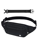 WATERFLY Bauchtasche Hüfttasche Herren Damen: Klein Gürteltasche Sport Bum Hip Bag...