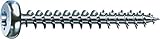 SPAX Universalschraube, 4,5 x 35 mm, 200 Stück, T-STAR plus, Halbrundkopf, Vollgewinde,...