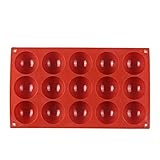 QOOEEDDS Silikon DIY Form Gebäckformen Dessert Make Prop Backzubehör Multi Slot...
