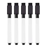 Whiteboard Marker,Whiteboard Marker 5 Stück,Dry Erase Marker für Magnettafel...