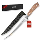 NØMIS Premium Filetiermesser Fisch | Filitiermesser scharf Fisch | Fischmesser...