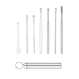 VIDOJI Ohrenlffel Ohr Pick Ear Cleaner Wachs Removal Tool Ohrstöcke Ohrmarke Ohrwachs...