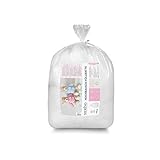 Merino Füllwatte 3 Kg Beutel | Füllmaterial aus 100% Polyesterhohlfasern | Bastelwatte...