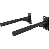 GORILLA SPORTS® Dip-Station - zur Wandmontage, bis 350 kg Belastbar, mit...