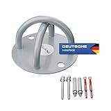 ELANI Deckenhalterung extra robust mit Markendübeln für verschiedene Wandarten -...