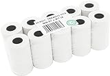 HCT STYLE Ec Rollen Thermopapier Ec Cash Rollen 57 mm Länge 16 MT BPA FREE MADE...
