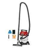 Einhell TC-VC 1812/1 S 2342500, Nass-Trockensauger, Rot, schwarz, Silber, 1250 W