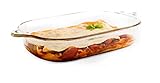 LOCK & LOCK Auflaufform aus Glas. Lasagneform mikrowellengeeignet. Backform,...