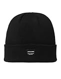 JACK & JONES Herren Strickmütze JJDNA Beanie NOOS 12092815, Einfarbig, Gr. One Size,...
