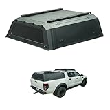 LFAMZO LKW-Aufbau aus Stahl | Robuste Hardtop-Wohnkabine, kompatibel mit Ford F150, Toyota...
